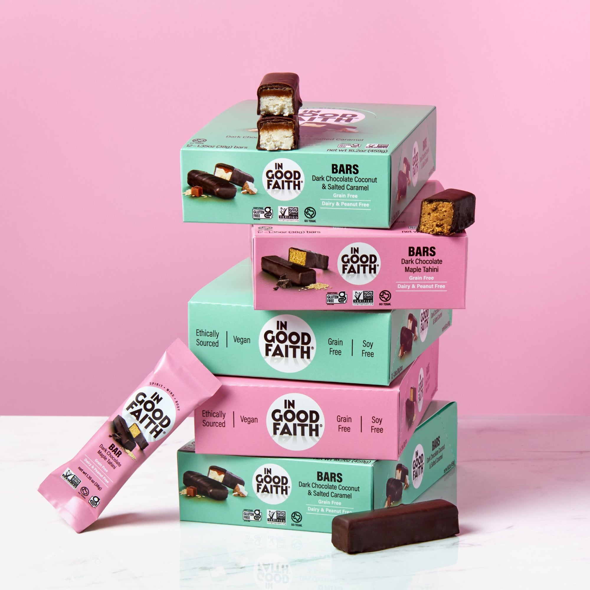 Dark Chocolate Variety Pack (6 Bars)